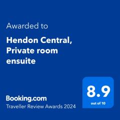 Hendon Central, Private room ensuite