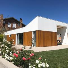 Passivhaus con jardín en La Rioja