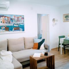 Garden view apartment - 150m from the beach - free parking