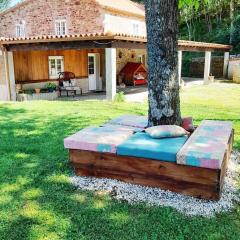 4 bedrooms chalet with private pool terrace and wifi at A Estrada