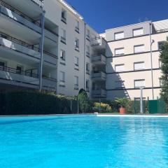 Superbe appartement T3 en résidence avec piscine