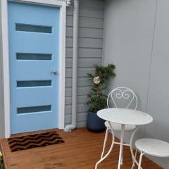 The blue door tiny house.