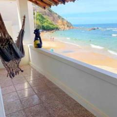 Casa a Beira Mar na Primeira Praia Morro de São Paulo