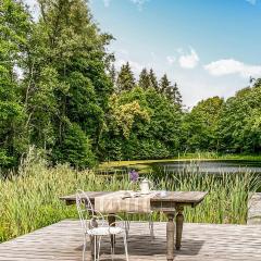 Lovely Home In Nowe Worowo With Lake View