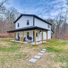 Modern Salineville Cabin on 13 Acres with Fire Pit!