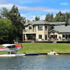 Lakeside house