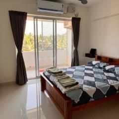 Nirvana Stay, Spacious Fully furnished 2bhk apartment in Mangalore, Full AC for Family