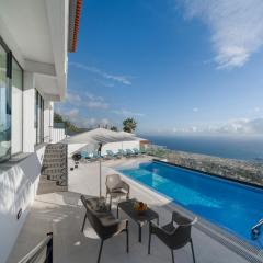 A balcony over Funchal and sea Monte White House