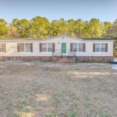 Georgetown Home with Deck about 13 Mi to Black River!