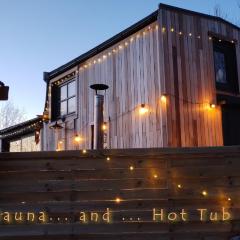 Tiny house, sauna hot tub Gesves Namur Ardennes