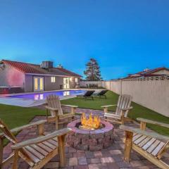 Entire Home w 3BR, Hot tub, Pool, Firepit & Grill