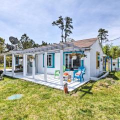 Oceanfront White Stone Cottage with Private Beach!