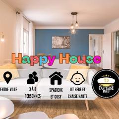 Happy House - Centre Ville - Parking Gratuit