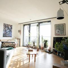 Bedroom & dedicated workspace in spacious flat