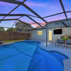 Backyard Oasis! 2 mi to Pier with Pool, Patio Bar & Putting Green