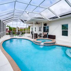 Lovely Lehigh Acres Home with Lanai, Pool and Spa!