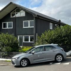 Ingi's Guesthouse with a Car