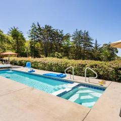 Bay View Ridge Holiday Home Private Pool Hot Tub between Santa Cruz and Monterey