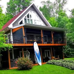 Chalet de luxe Équinoxe - bord de l'eau avec Spa