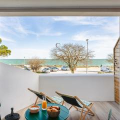 La Terrasse, studio vue mer