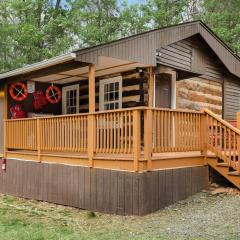 Creekside Cabin w Hot Tub, Fire Pit, Grill, WiFi!