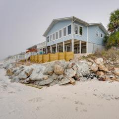 Alligator Point Beachfront Home with Private Hot Tub