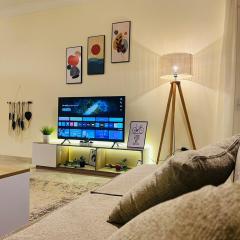 A room in a shared apartment in New Cairo, Al-Rehab