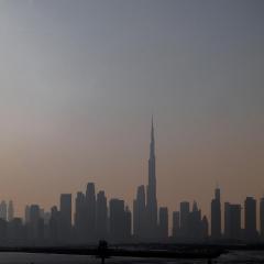 Burj Khalifa View & Creek lagoon