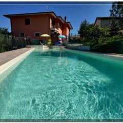 3 bedrooms house with private pool terrace and wifi at Abbateggio