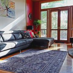 Serenity-2 living areas-decks-fireplace-Netflix