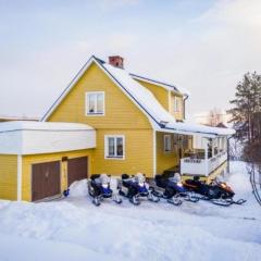 Gemütliches Ferienhaus in der Wildnis Lapplands