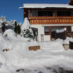 Schönes Ferienhaus in Lechbruck Am See mit Großer Terrasse und Bergblick