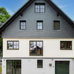 Spacious semi detached house with wood stove located directly on the Rennsteig