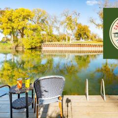 Camp Guadalupe Riverfront Seguin Home on the Guadalupe with paddle sports and grill