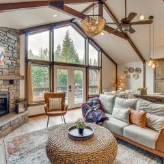 Cle Elum Cabin with Hot Tub, Fire Pit and Deck!