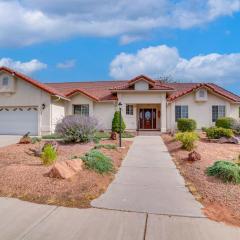 3 Mi to Lake Powell Home with Patio and Waterfall