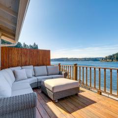 Port Orchard Waterfront Retreat Steps to Beach!