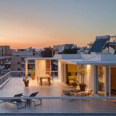 Sea View Beach Penthouse - Athens Coast