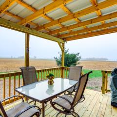 Peaceful Shiloh Home with Deck and Fishing Pond Access