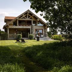 Beautiful log home with stunning views