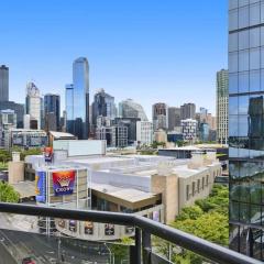 Modern Comfort Meets City Skyline