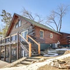 Lakefront Park Rapids Cabin with Decks and Boat Dock!