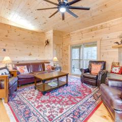 Smoky Mountain Cabin Rental with Hot Tub and Views!