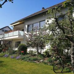 Große Ferienwohnung in Sinbronn mit Grill, Terrasse und Garten