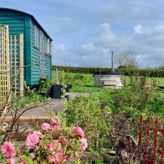 Shepherds Hut with Hot Tub North Wales Anglesey