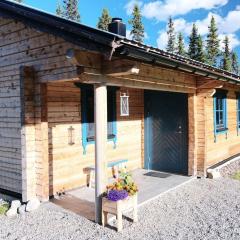 Charmantes modernes Blockhaus mit Kamin