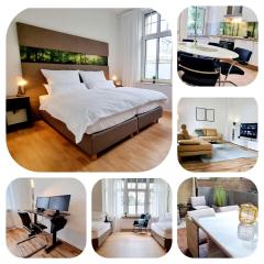 135m²-Apartment I max. 8 Gäste I Zentral I Küche I Balkon I Parken I WLAN