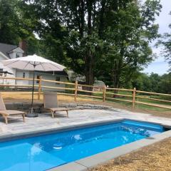 Berkshire Vacation Rentals: Private Estate Heated YEARROUND Outdoor Pool