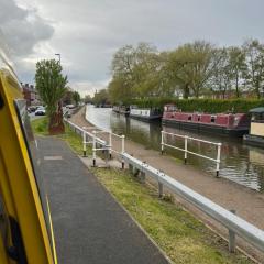 Waterside campervan