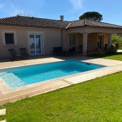 Villa spacieuse avec piscine privé , Vallée du Lot